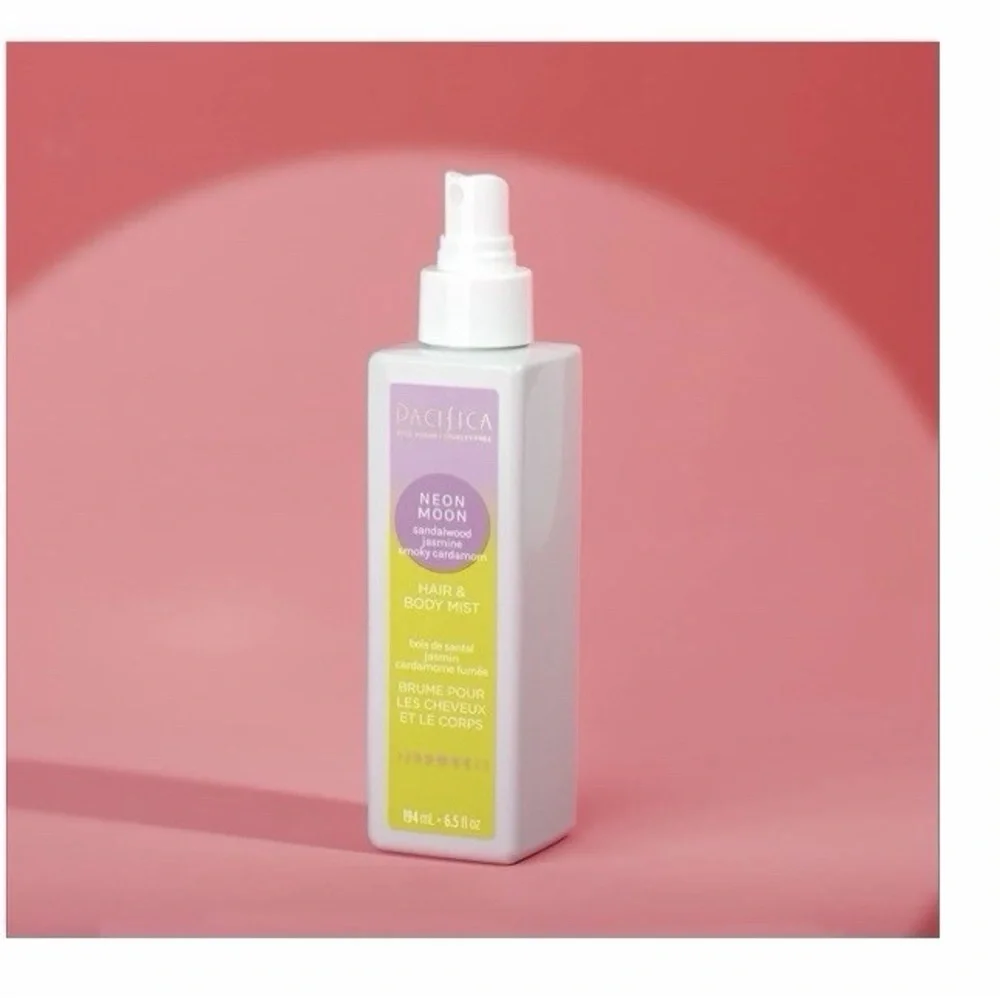 🌙 Pacifica Neon Moon Hair & Body Mist | Sandalwood Jasmine | Vegan